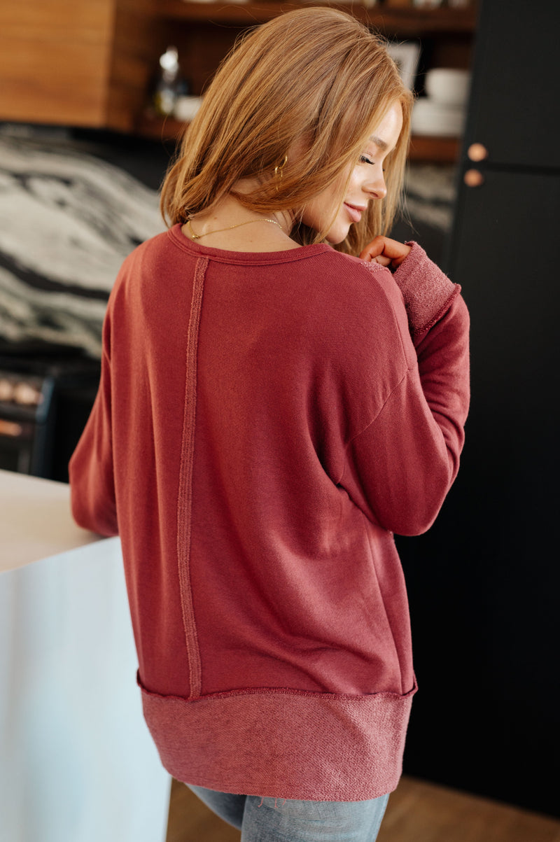 Any Weather French Terry Pullover