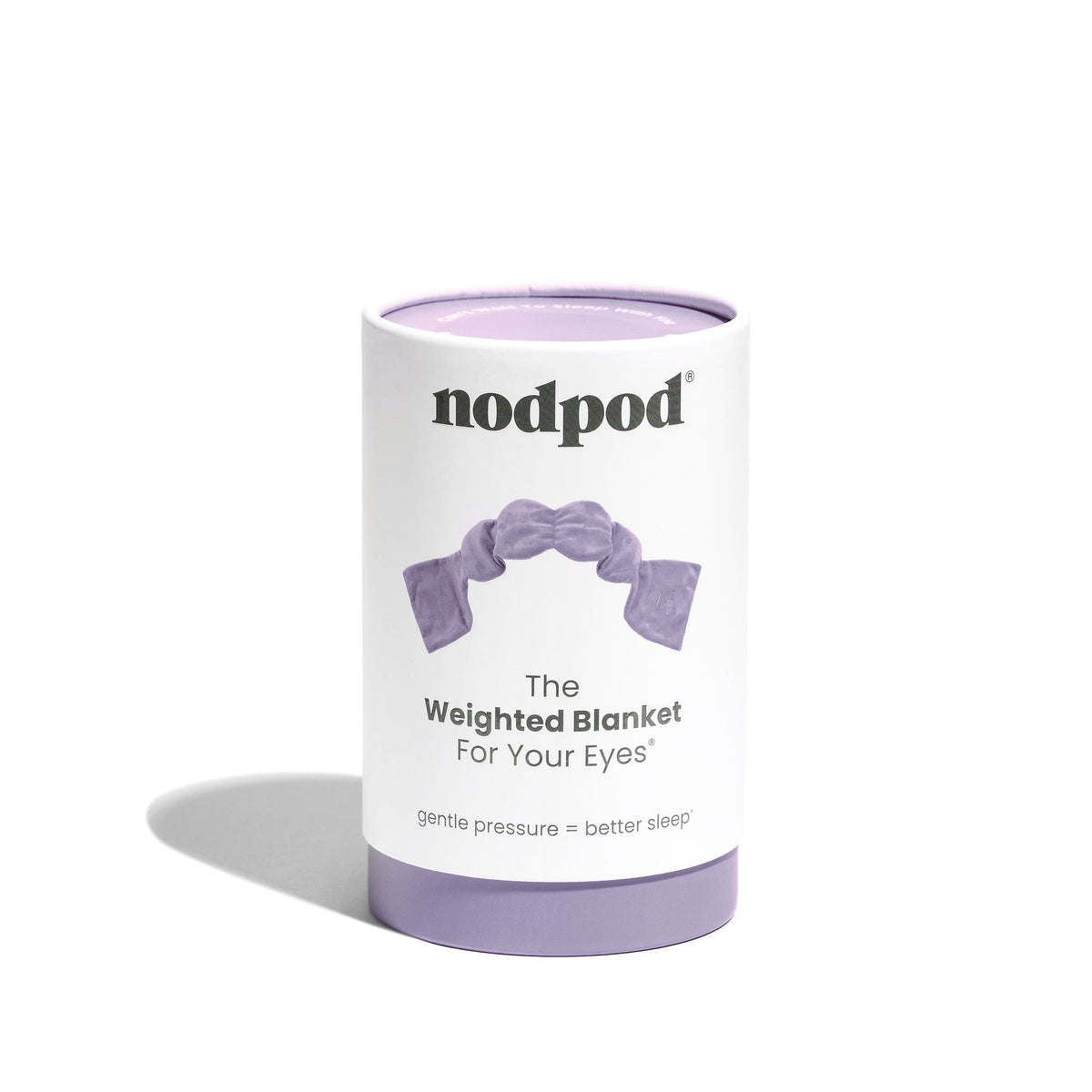Nodpod Sleep Mask: The Weighted Blanket For Your Eyes in Wisteria