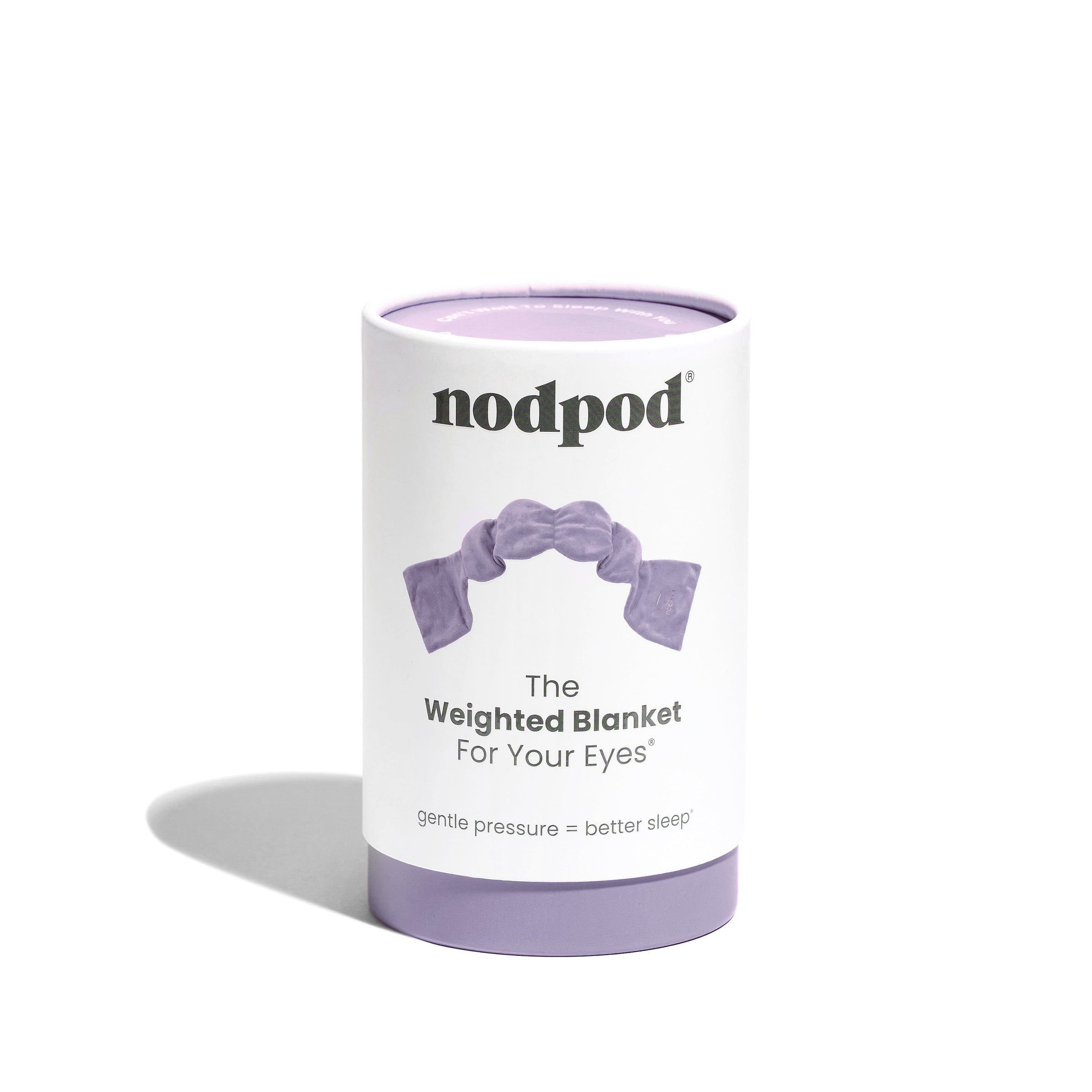 Nodpod Sleep Mask: The Weighted Blanket For Your Eyes in Wisteria