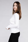 Let's Layer Cotton Crew Neck Long Sleeve T-Shirt