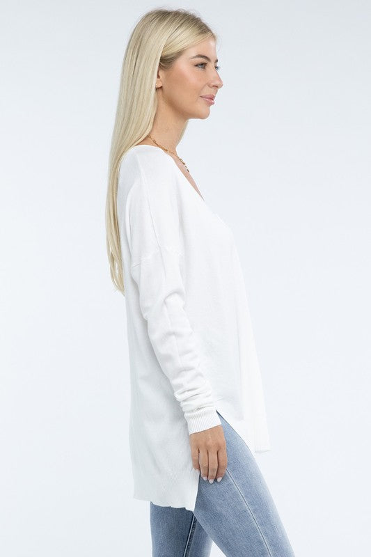 Stella High-Low Tunic Sweater