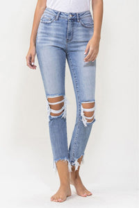 LOVERVET by Vervet Super High Rise Kick Flare Jeans