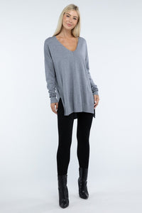 Stella High-Low Tunic Sweater