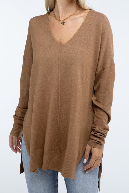 Stella High-Low Tunic Sweater