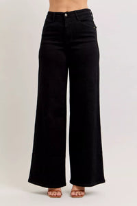 Judy Blue High Rise Front Yoke Wide Leg Jeans