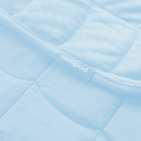 Nodpod BODY Portable Weighted Blanket Baby Blue