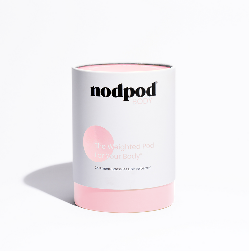 Nodpod BODY Portable Weighted Blanket Blush Pink