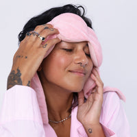 Nodpod Sleep Mask: The Weighted Blanket For Your Eyes in Blush Pink