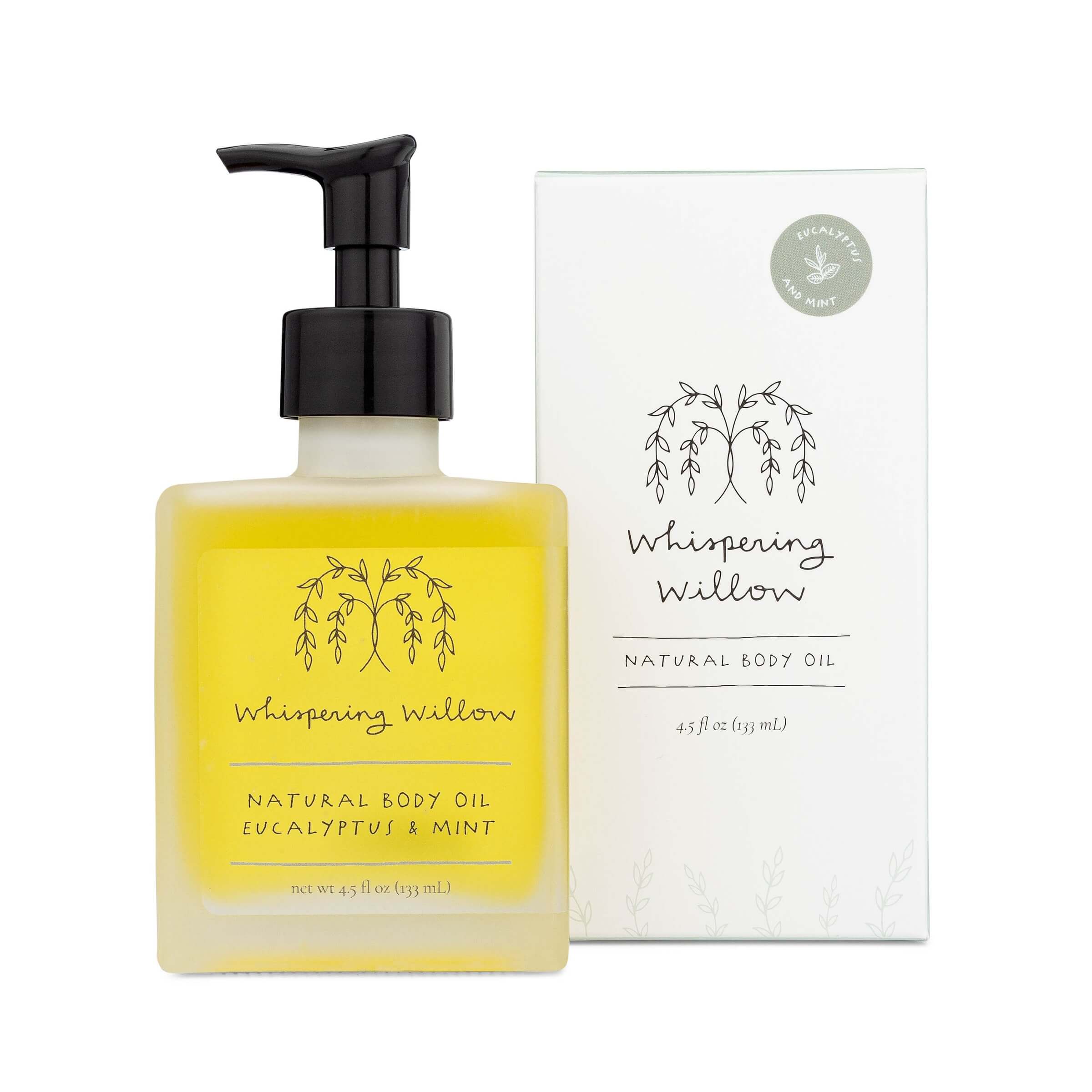 Whispering Willow Eucalyptus &amp; Mint Body Oil