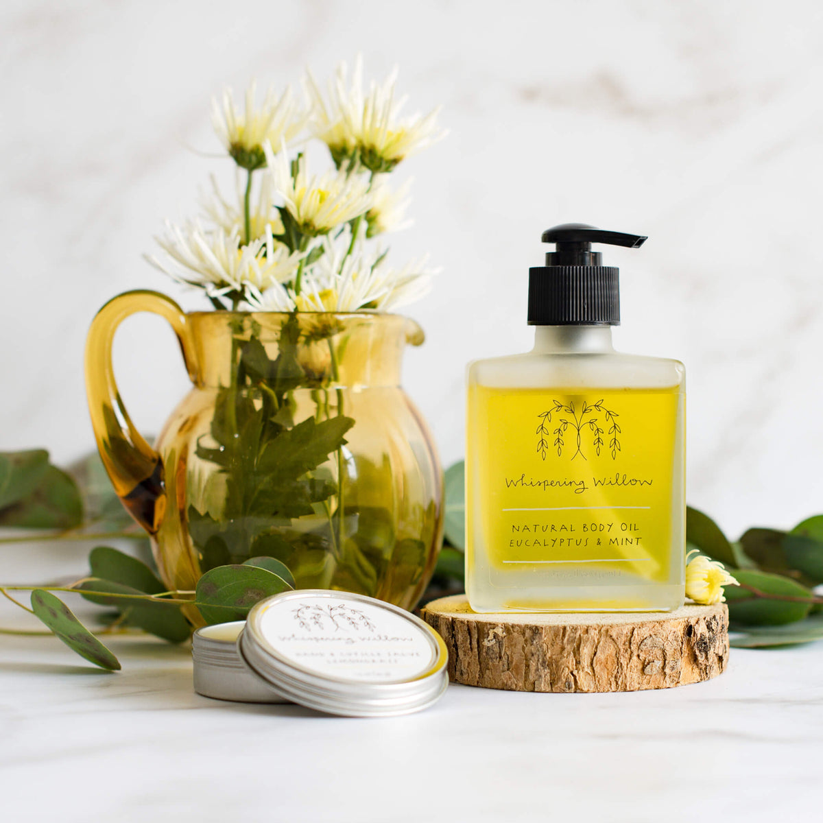 Whispering Willow Eucalyptus &amp; Mint Body Oil