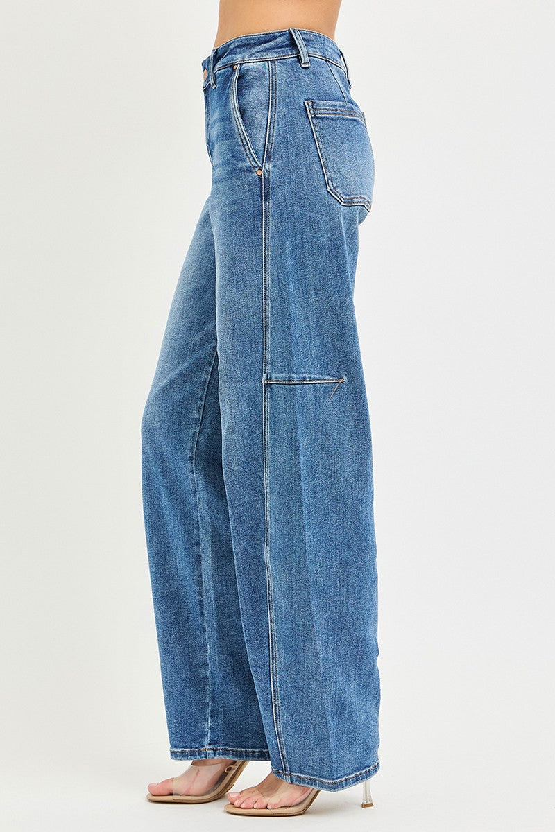 Risen High Rise Slouchy Baggy Jeans