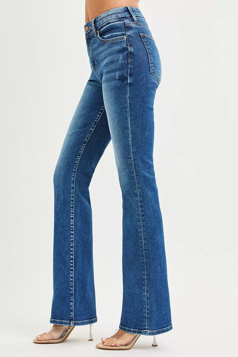 Risen High Rise Bootcut Jeans