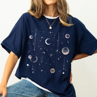 Moon Phase Comfort Colors Graphic T-shirt