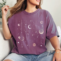 Moon Phase Comfort Colors Graphic T-shirt