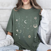 Moon Phase Comfort Colors Graphic T-shirt