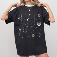 Moon Phase Comfort Colors Graphic T-shirt