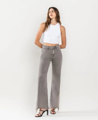 VERVET Smokey Olive 90's Vintage High Rise Flare Jeans