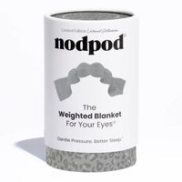 Snow Leopard Nodpod Weighted Sleep Mask