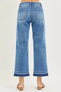 Risen High Rise Slouchy Cropped Boyfriend Jeans 