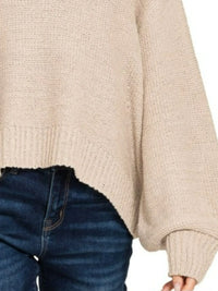 Oversized Balloon Sleeve Sweater
