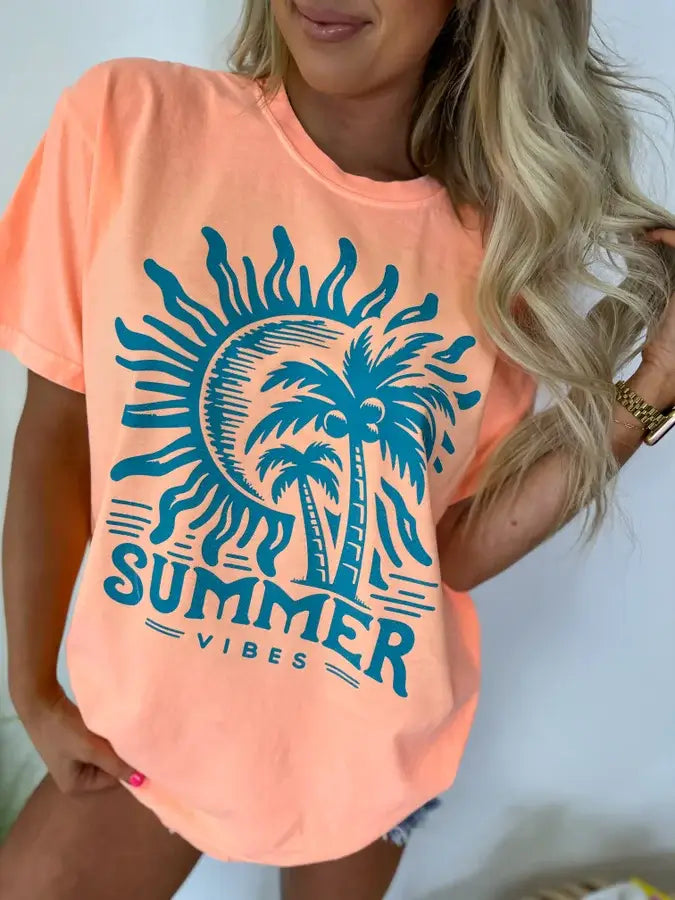 PREORDER Retro Summer Vibes Graphic Tee