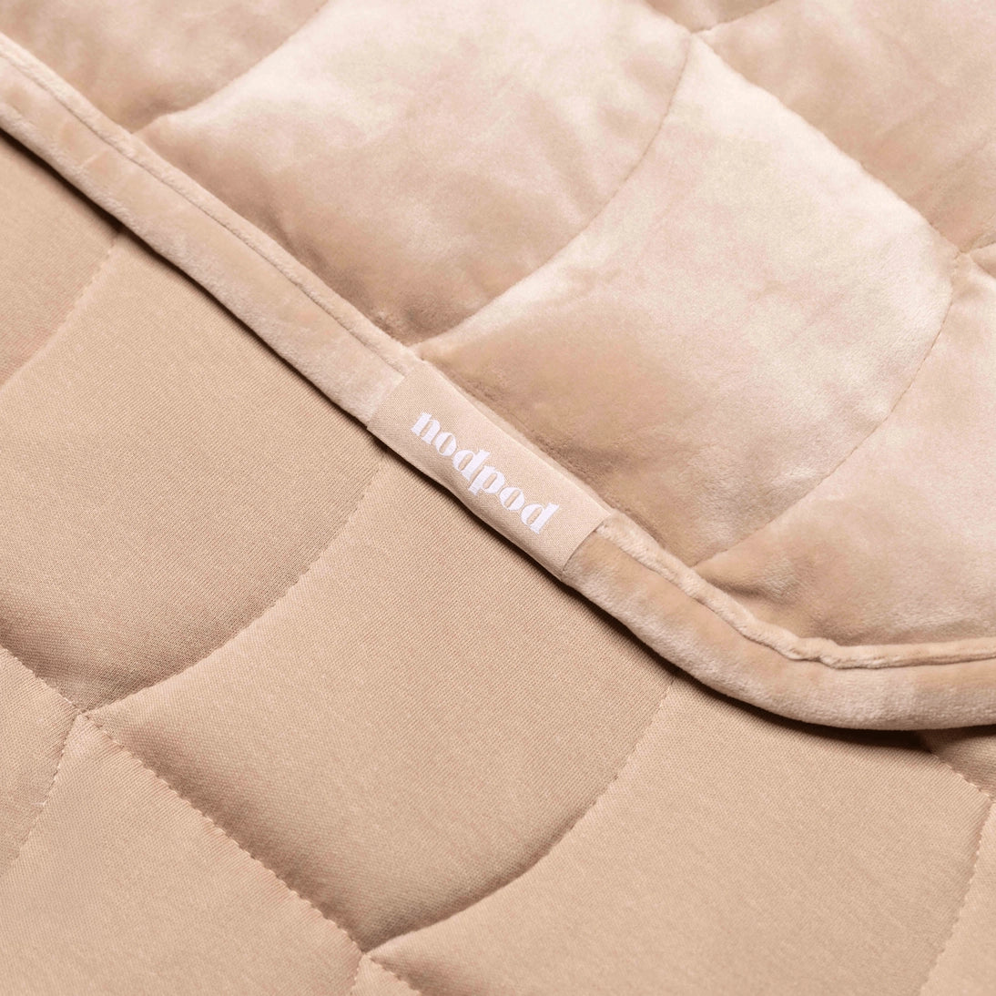 Nodpod BODY Portable Weighted Blanket Latte