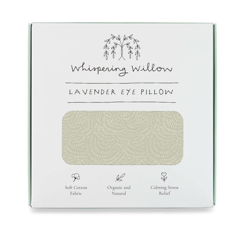 Whispering Willow Fern Lavender Eye Pillow