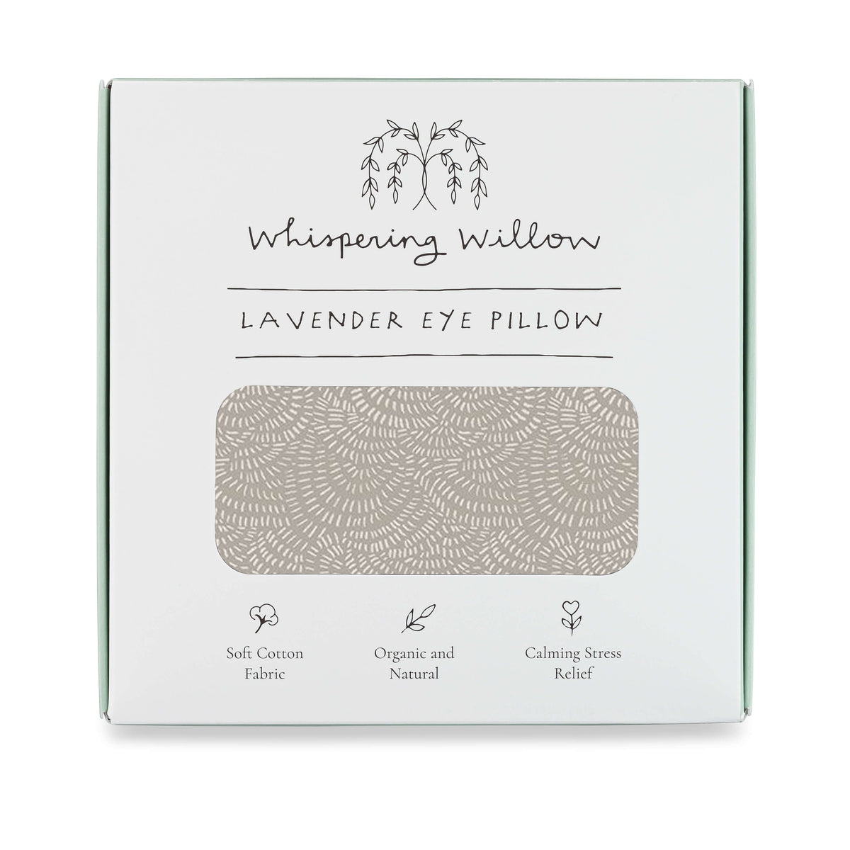 Whispering Willow Stone Lavender Eye Pillow