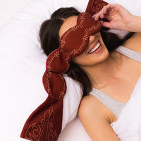 Nodpod Sleep Mask: The Weighted Blanket For Your Eyes - Saddle Up