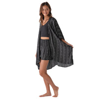 Akha Shorts & Kimono Set