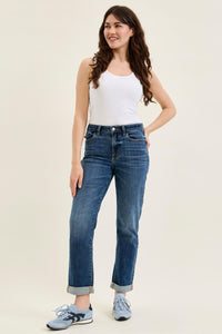 Zoey Mid Rise Billie Boyfriend Jean in Everyday Indigo