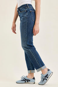 Zoey Mid Rise Billie Boyfriend Jean in Everyday Indigo
