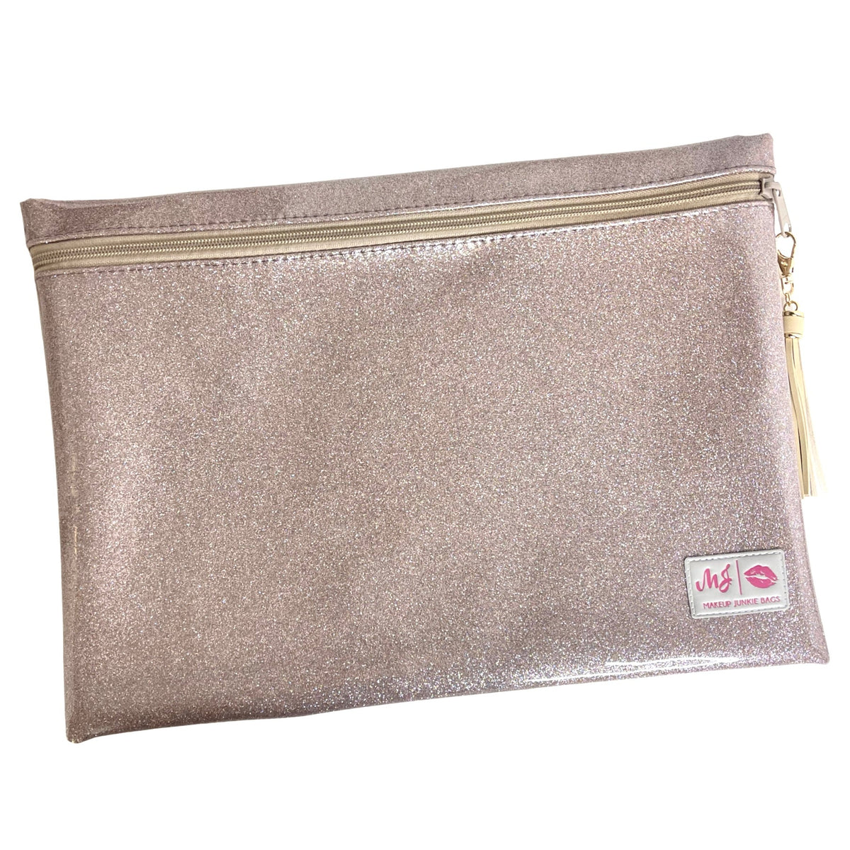 Makeup Junkie Bags Stardust Champagne