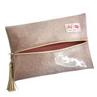 Makeup Junkie Bags Stardust Champagne