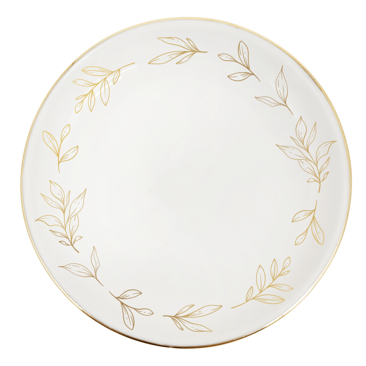 Sweet Water Decor Leaves Jewelry Dish