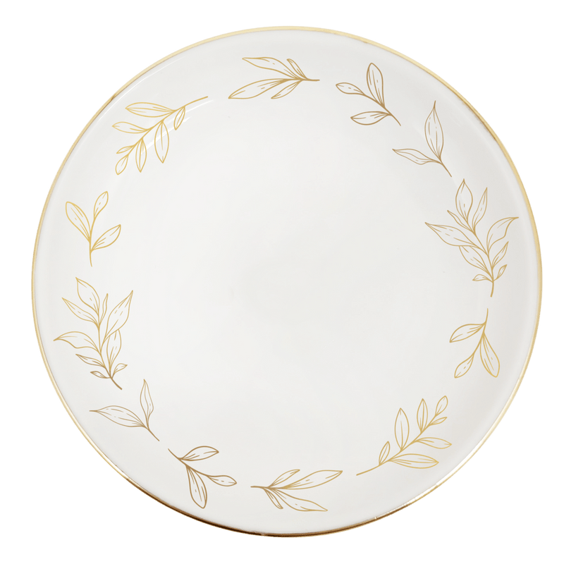 Sweet Water Decor Leaves Jewelry Dish
