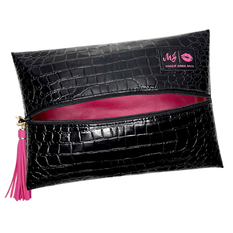 Makeup Junkie Bags Midnight Gator