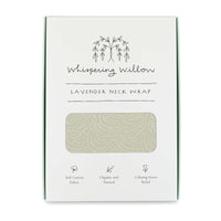 Whispering Willow Fern Lavender Neck Wrap