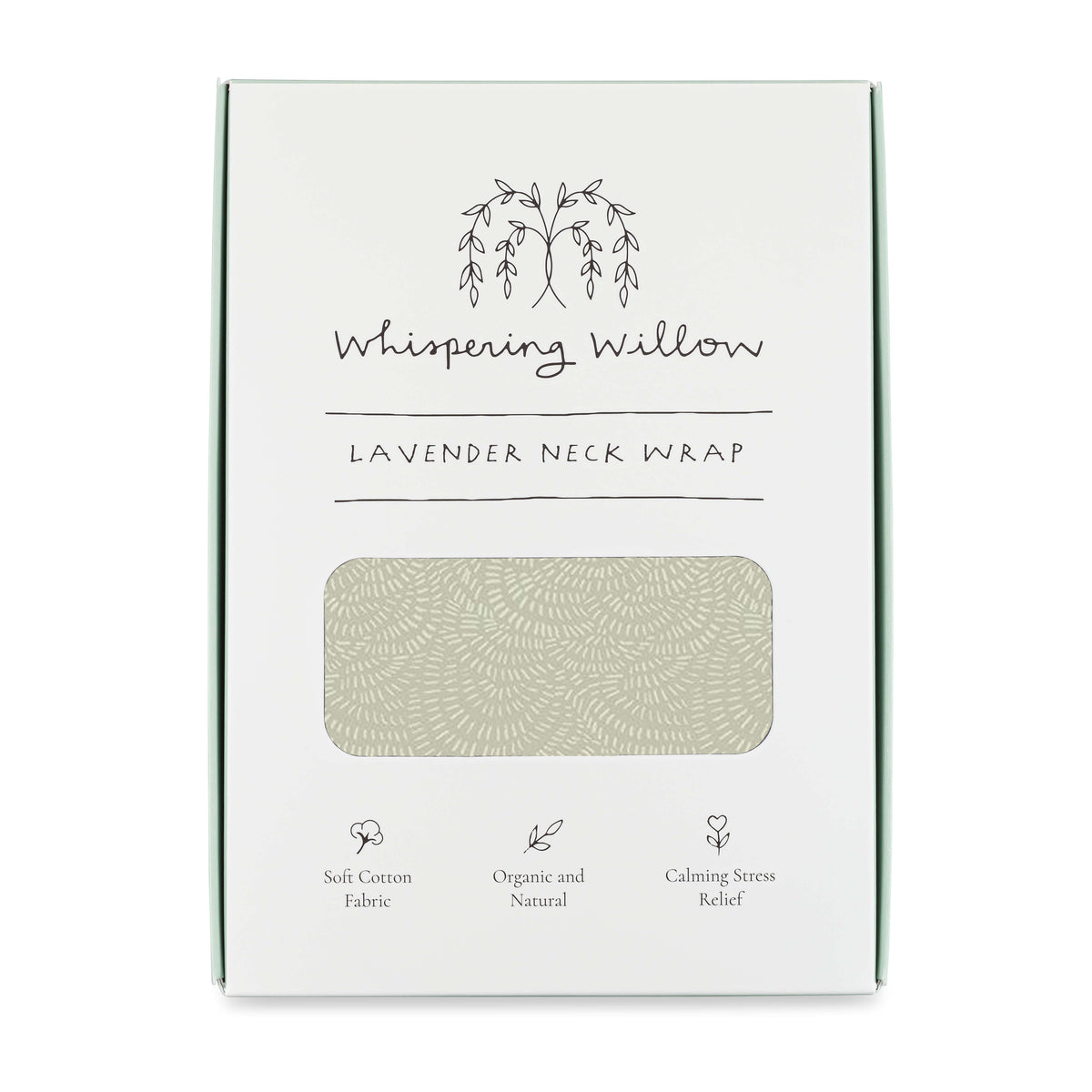 Whispering Willow Fern Lavender Neck Wrap