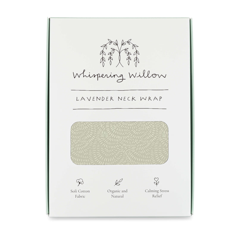 Whispering Willow Fern Lavender Neck Wrap