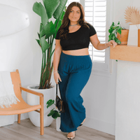 Lotus and Luna Pacific Wide Leg Cotton Pants
