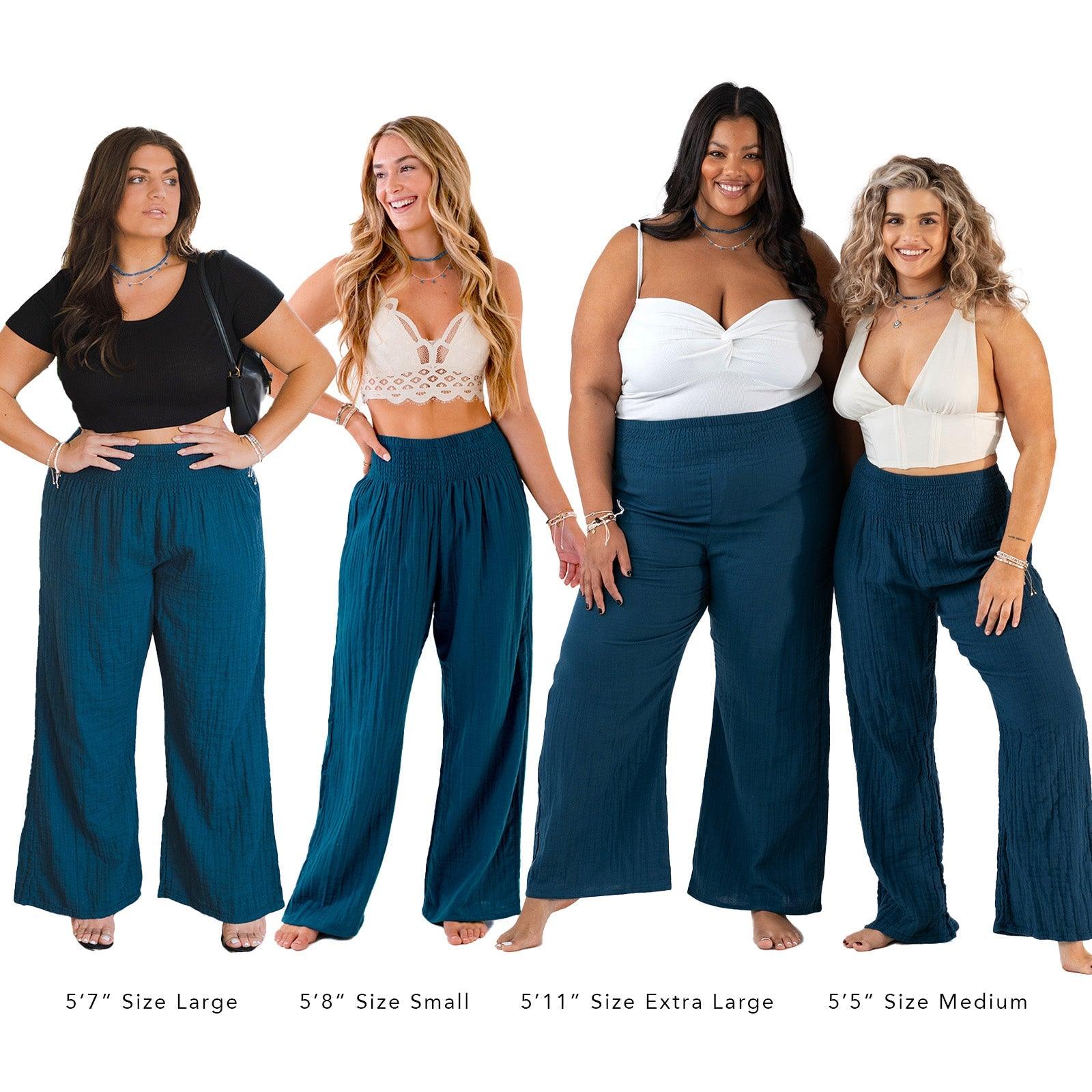 Lotus and Luna Pacific Wide Leg Cotton Pants