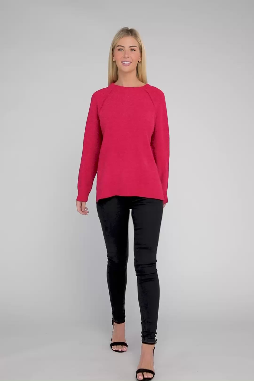 Raglan Chenille Sweater