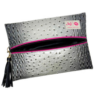 Makeup Junkie Bags Chrome Pink
