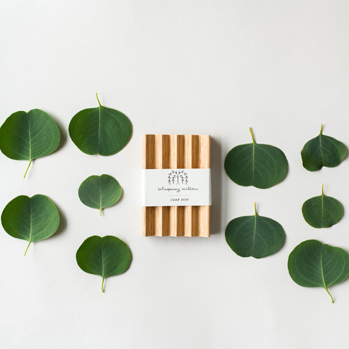 Whispering Willow Wooden Soap Dish