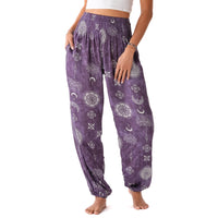 Lotus and Luna Mystic Plum Harem Pants