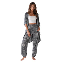 Lotus and Luna Celestial Grey Harem Pants