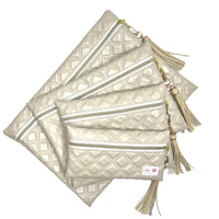 Makeup Junkie Bags Heirloom Linen