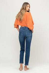Vervet By Flying Monkey High Rise Relaxed Fit Mom Jeans