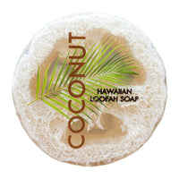 Coconut Sea Salt & Kukui Exfoliating Loofah Soap - 4.75oz